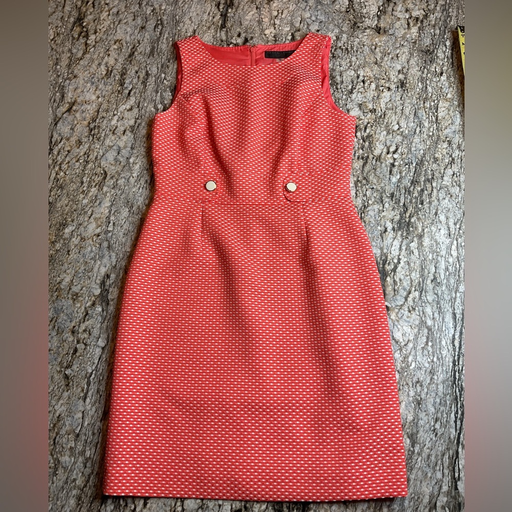 Tamari-Levine Studio Knee Length Orange size 8 Petite
